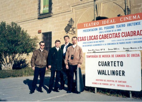 na jednom z početných španělských turné (2000)
